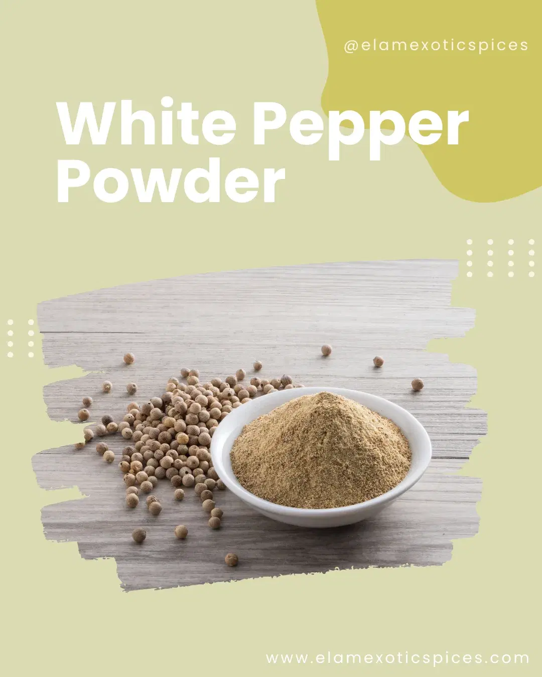 White Pepper Powder