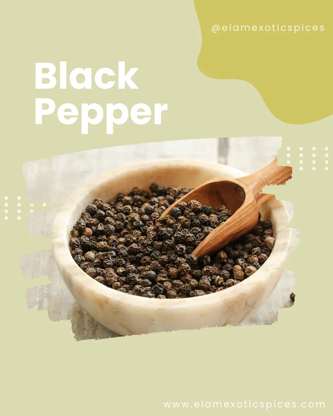 Whole Black Pepper
